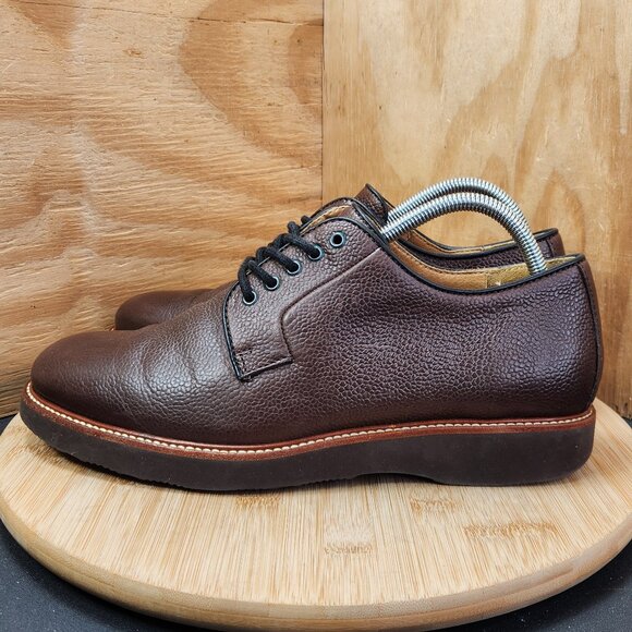 Samuel Hubbard Highlander Mens Brown Oxford Shoes Size 8.5 Vibram Bottoms main image 4
